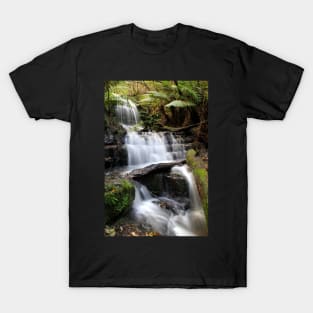 Myrtle Falls, Mt Wellington, Tasmania T-Shirt